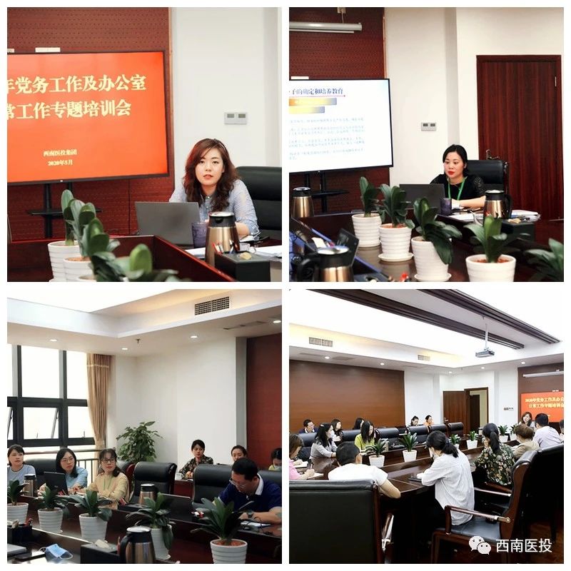多舉措夯實(shí)業(yè)務(wù)基礎(chǔ)，高質(zhì)量助推能力提升—西南醫(yī)投集團(tuán)舉辦黨建及辦公系統(tǒng)實(shí)務(wù)操作專(zhuān)題培訓(xùn)會(huì)