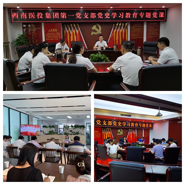 西南醫(yī)投集團(tuán)班子成員赴基層聯(lián)系點講授專題黨課