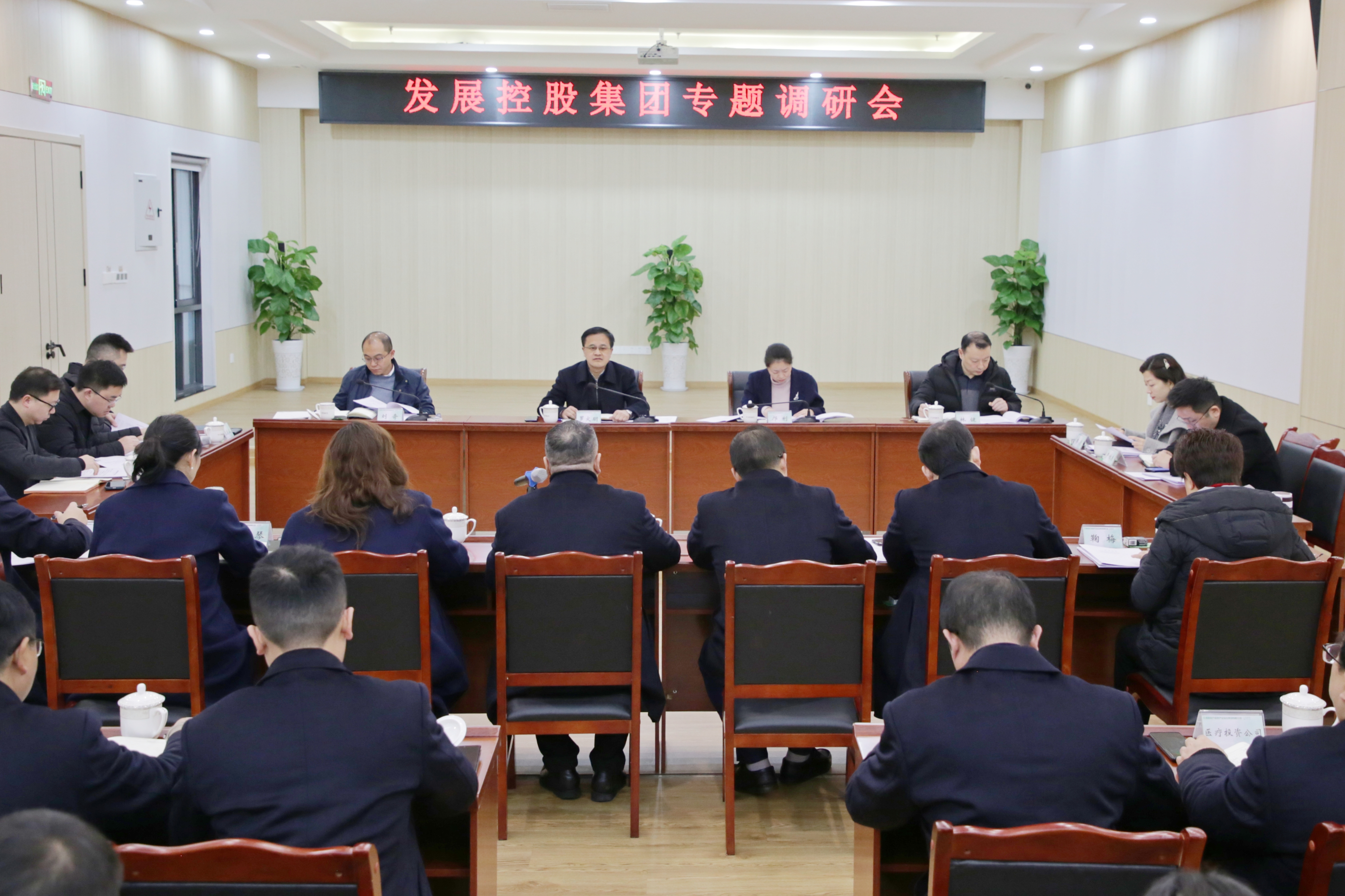 發(fā)展控股集團黨委副書記、副董事長、總經(jīng)理羅火明率隊調研西南醫(yī)投集團